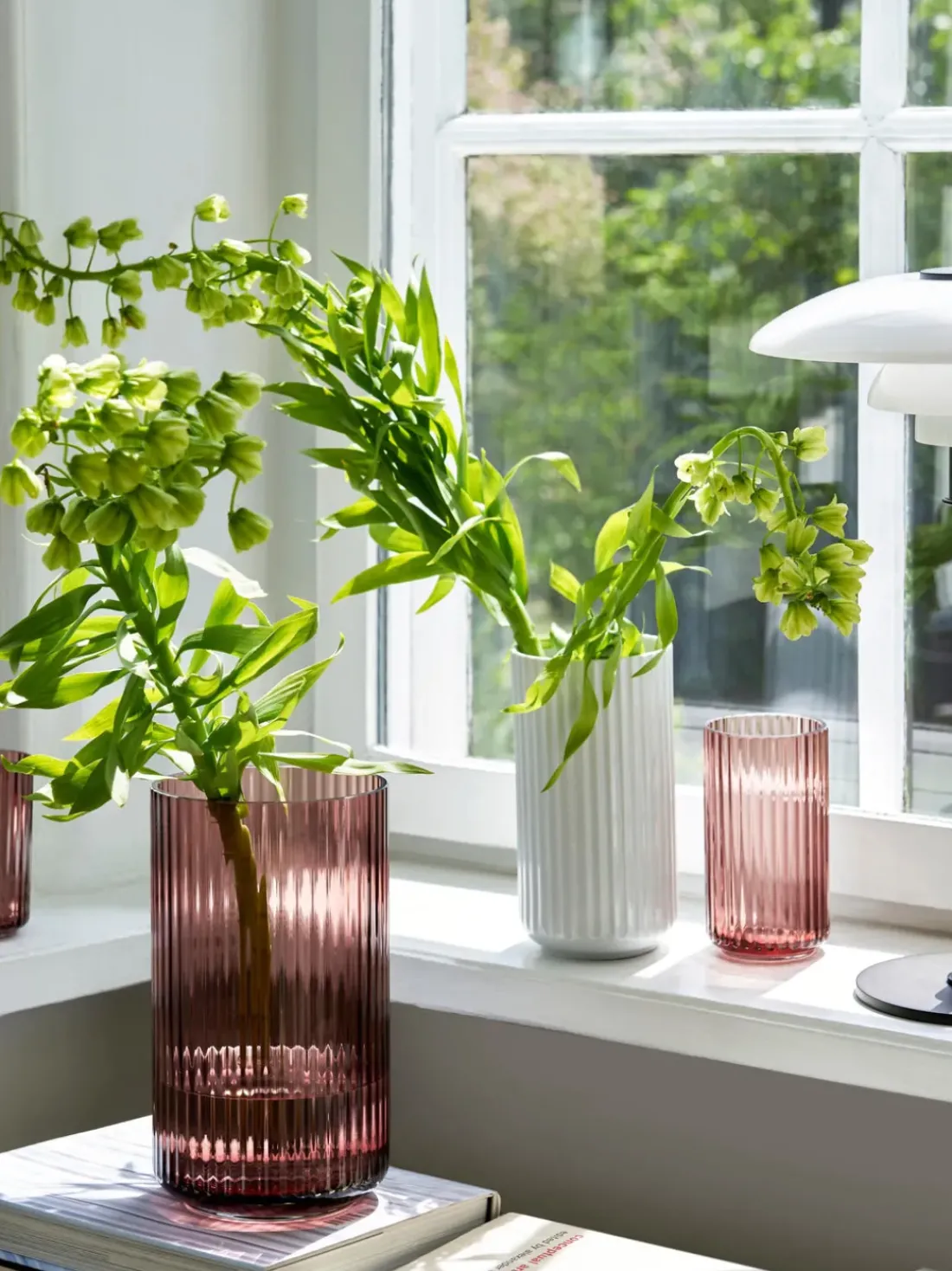 Jarrón soplado Lyngby, 25 cm