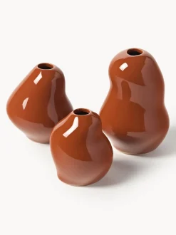 Jarrones de gres Madhuri, 3 uds.