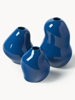 Jarrones de gres Madhuri, 3 uds.