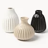 Jarrones de porcelana Palo, 3 uds.
