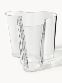 Jarrones soplados artesanalmente Alvar Aalto, 2 uds.