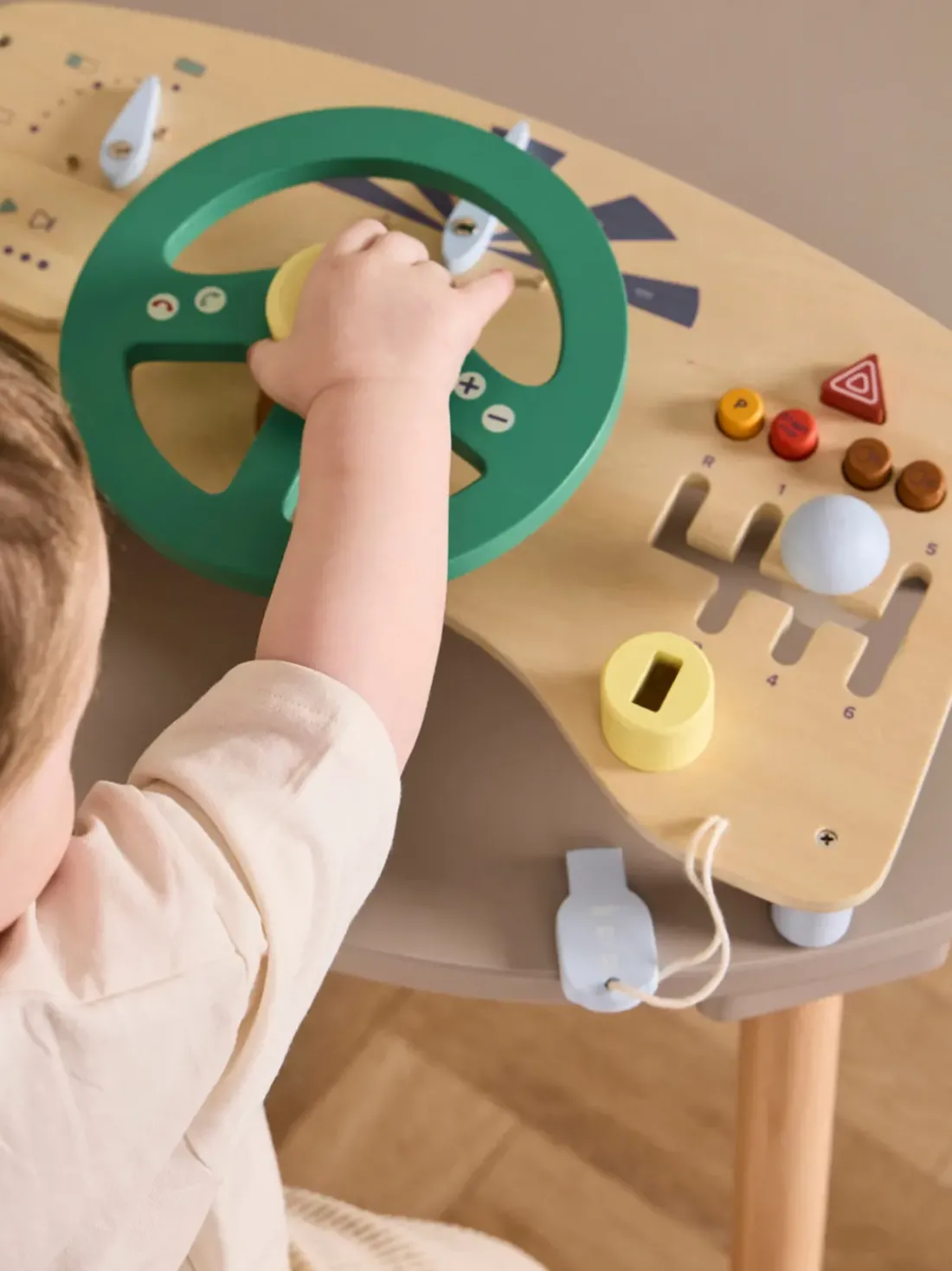 Juguete de actividades de madera Aiden