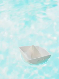 Juguete de baño artesanal Origami Boat