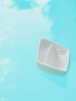 Juguete de baño artesanal Origami Boat