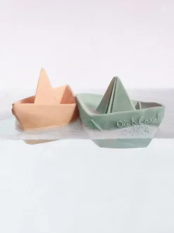 Juguete de baño artesanal Origami Boat