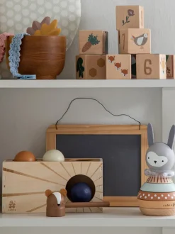 Juguete para golpear de madera Woodland, 5 pzas.
