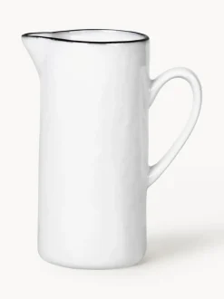 Lechera de porcelana artesanal Salt, 400 ml