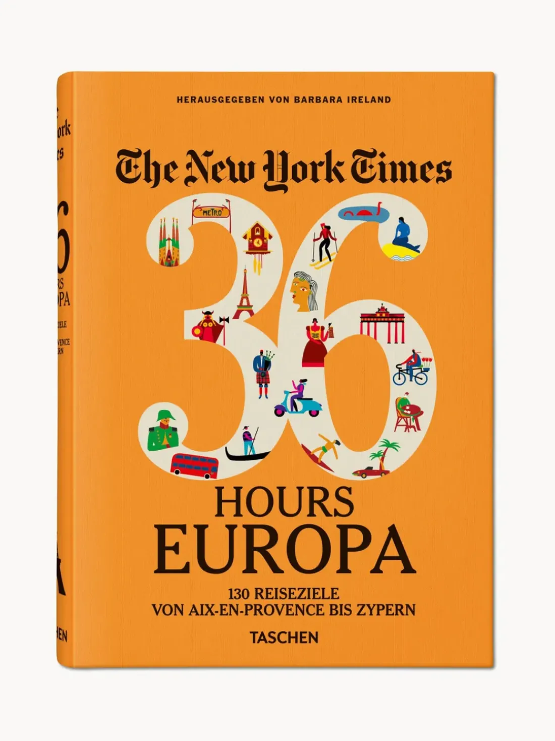 Libro ilustrado 36 Hours. Europa