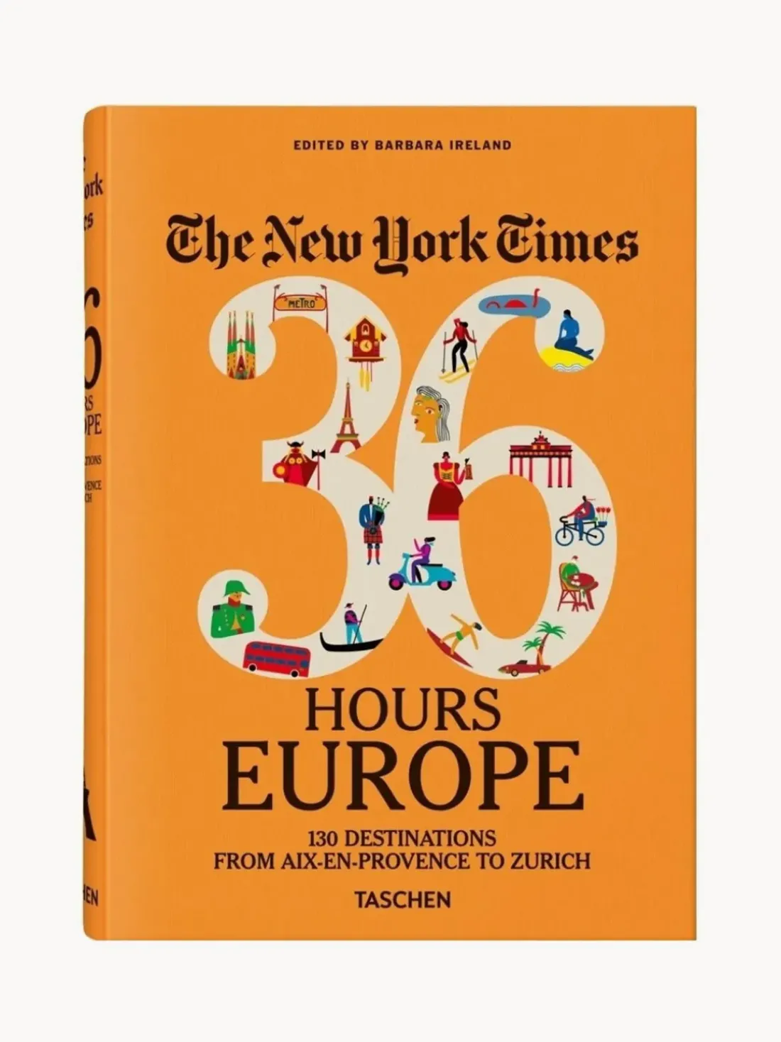 Libro ilustrado 36 Hours, Europe