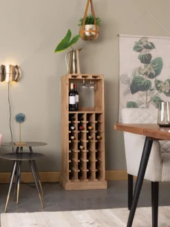 Licorera en madera de roble Claude