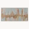 Lienzo pintado a mano Interferenza di Colori