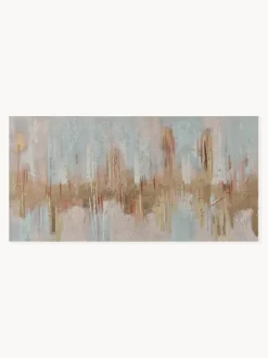 Lienzo pintado a mano Interferenza di Colori