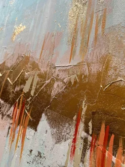 Lienzo pintado a mano Interferenza di Colori