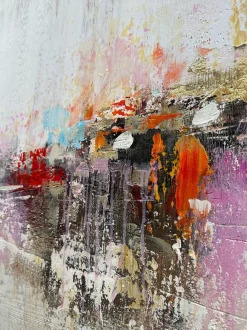 Lienzo pintado a mano Orizzonte di Colori