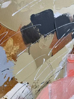 Lienzo pintado a mano Pensieri e Colori