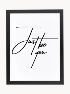 Lámina decorativa Just be You