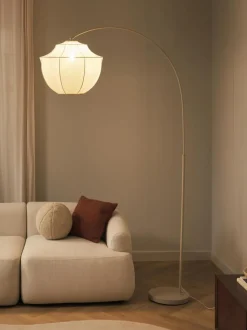 Lámpara arco de tejido malla Beau