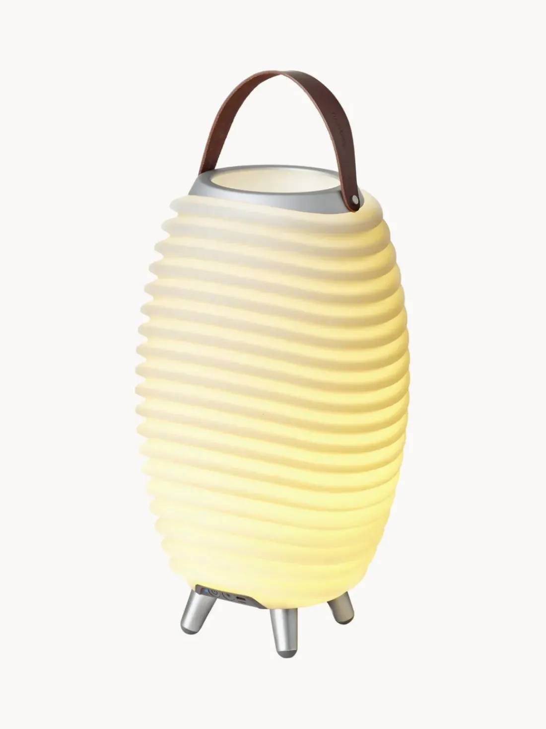 Lámpara cubitera regulable LED para exterior Synergy S, con altavoz