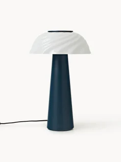 Lámpara de mesa artesanal Anya