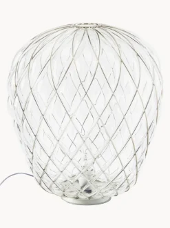 Lámpara de mesa artesanal grande regulable Pinecone
