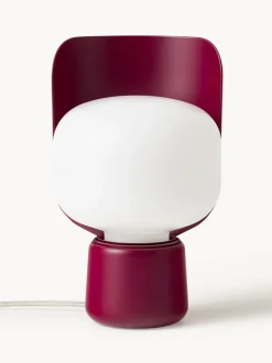 Lámpara de mesa artesanal pequeña Blom