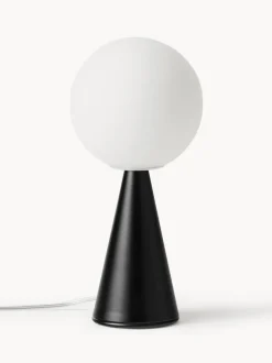 Lámpara de mesa artesanal pequeña Bilia Mini