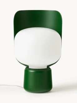 Lámpara de mesa artesanal pequeña Blom