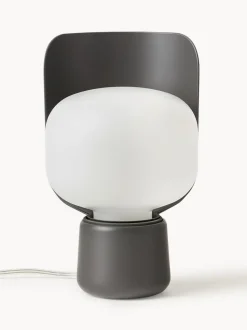 Lámpara de mesa artesanal pequeña Blom