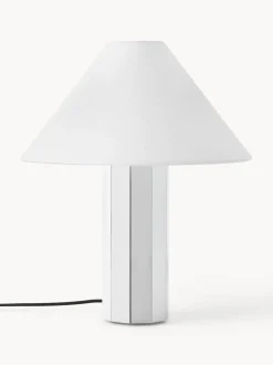 Lámpara de mesa con base de metal Lima