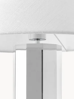 Lámpara de mesa con base de metal Lima