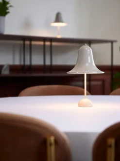 Lámpara de mesa de diseño Verner Panton Pantop