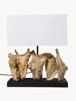 Lámpara de mesa de madera de diseño Nature