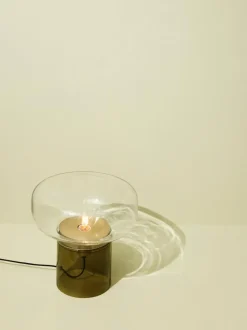 Lámpara de mesa de vidrio coloreado Crave