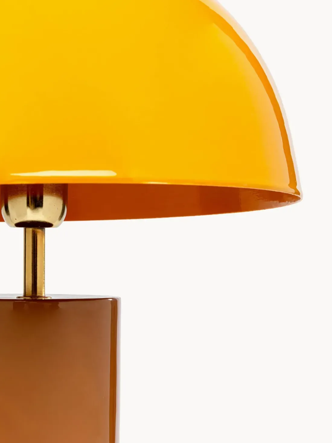 Lámpara de mesa grande artesanal Josy