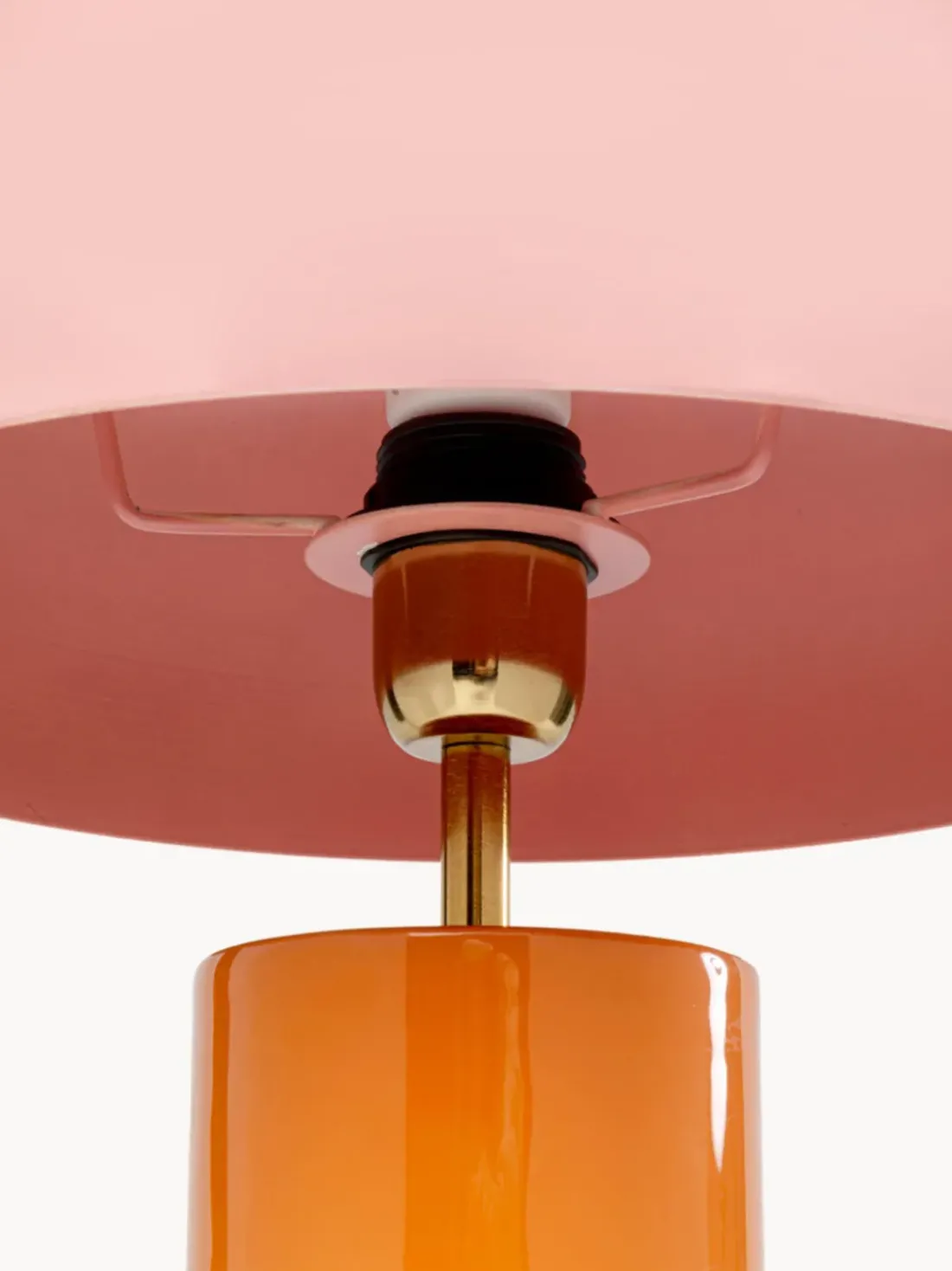Lámpara de mesa grande artesanal Josy