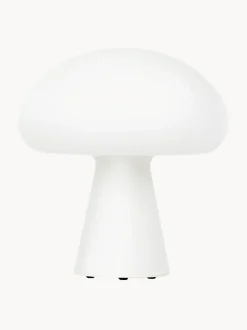 Lámpara de mesa LED con USB regulable Obello, portátil