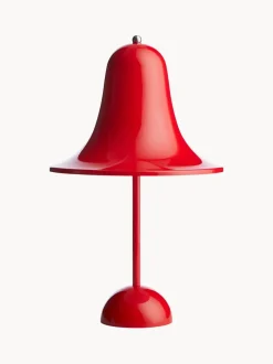 Lámpara de mesa LED de diseño Verner Panton Pantop, portátil