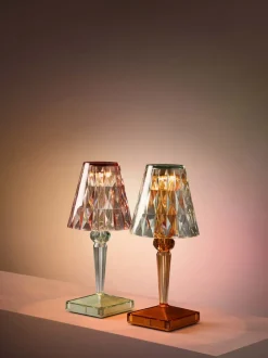 Lámpara de mesa LED para exterior Battery, 30 cm