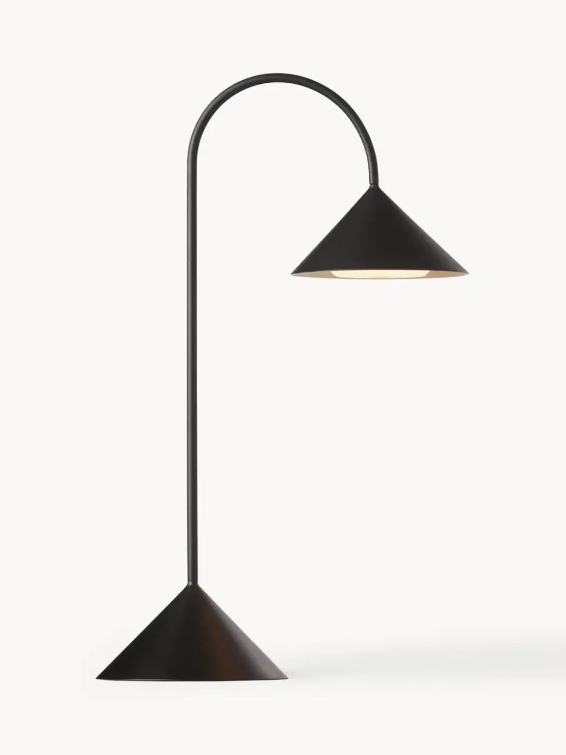 Lámpara de mesa LED para exterior regulable Grasp, pórtatil