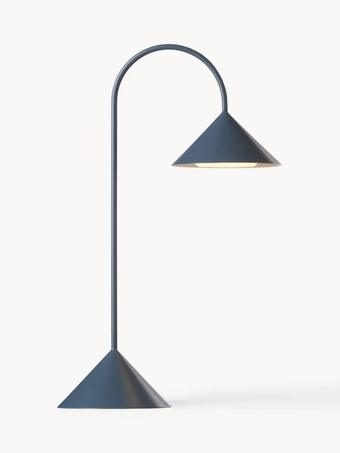 Lámpara de mesa LED para exterior regulable Grasp, pórtatil