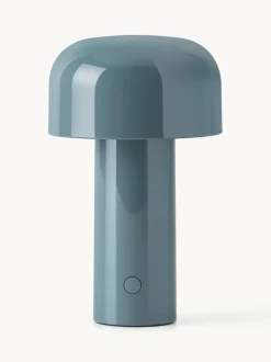Lámpara de mesa LED pequeña regulable Bellhop, portátil
