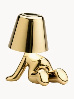 Lámpara de mesa LED pequeña regulable Golden Brothers Ron