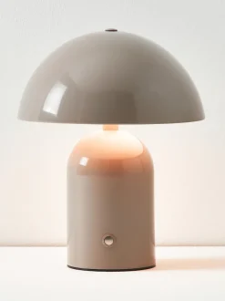 Lámpara de mesa LED pequeña regulable Walter, portátil