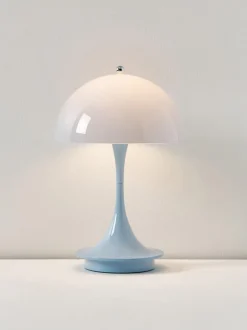 Lámpara de mesa LED regulable con temporizador Panthella, 24 cm, portátil