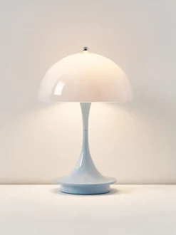 Lámpara de mesa LED regulable con temporizador Panthella, 24 cm, portátil
