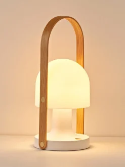 Lámpara de mesa LED regulable Followme, con pantalla orientable