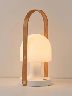 Lámpara de mesa LED regulable Followme, con pantalla orientable