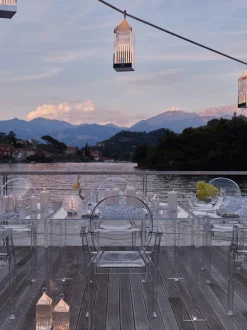 Lámpara de mesa LED regulable Lantern, portátil