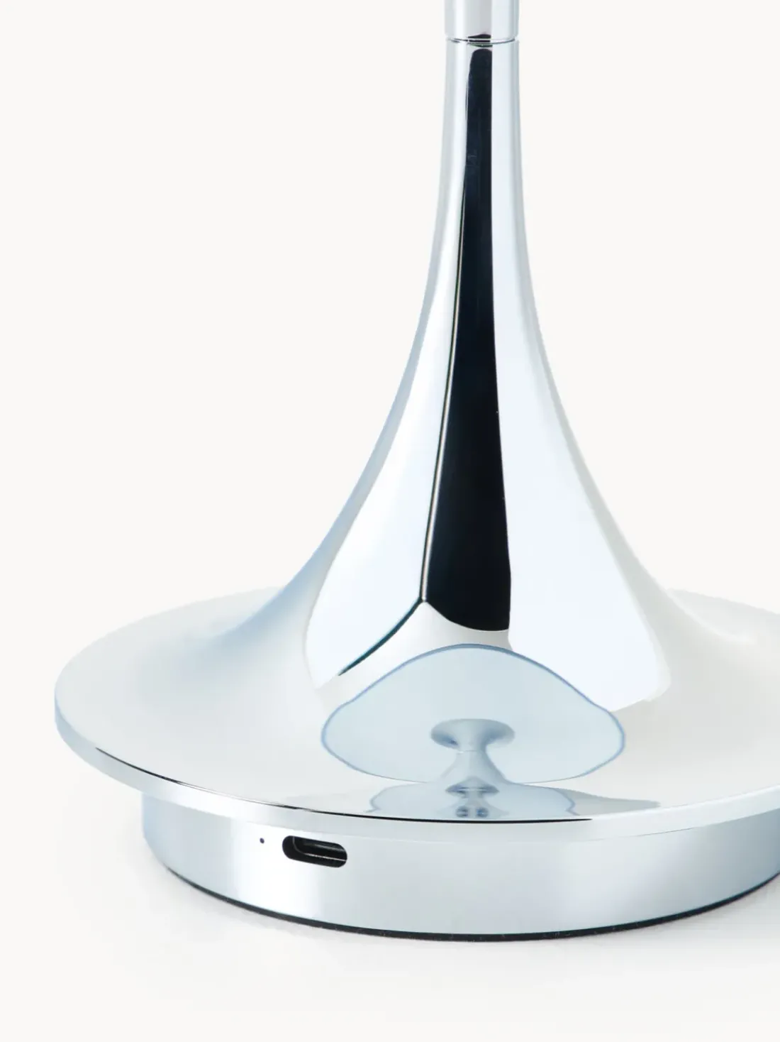 Lámpara de mesa LED regulable Panthella 160, diseño Verner Panton