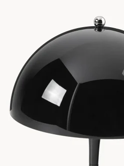Lámpara de mesa LED regulable Panthella de diseño Verner Panton, 24 cm, portátil